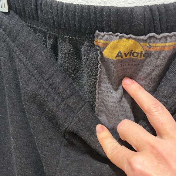 Aviator nation GUC SIZE S Black Joggers - Picture 4 of 7